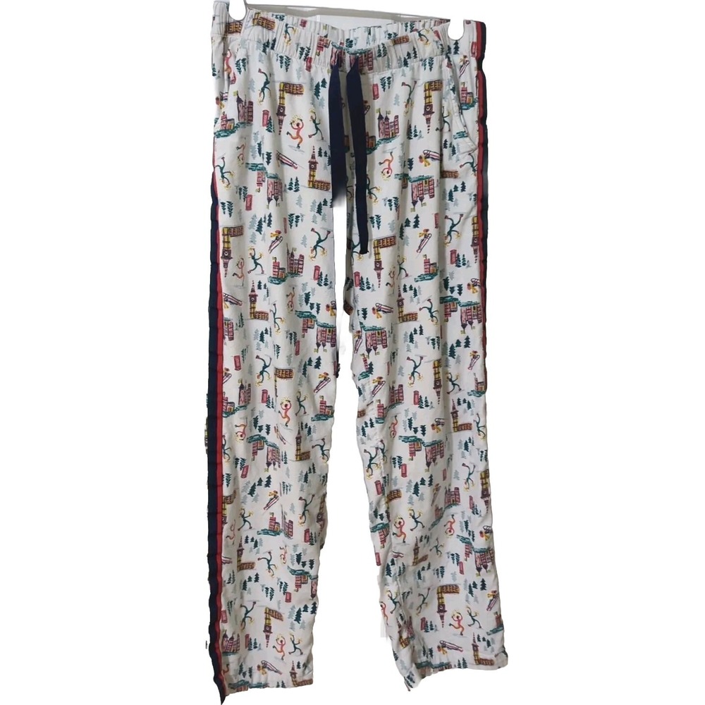 Aerie Flannel Pajama Bottoms Pants Lounge  w/ Pockets Sz Small Petite S/P Winter - Picture 16 of 16